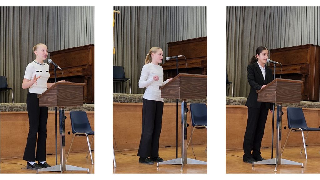 hawthorn students compete in speech contest