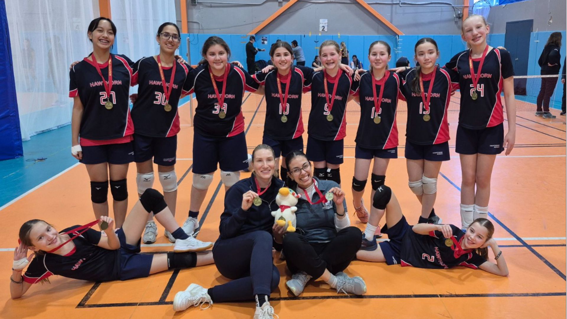 Volleyball Gold for Hawthorn! Congratulations!!