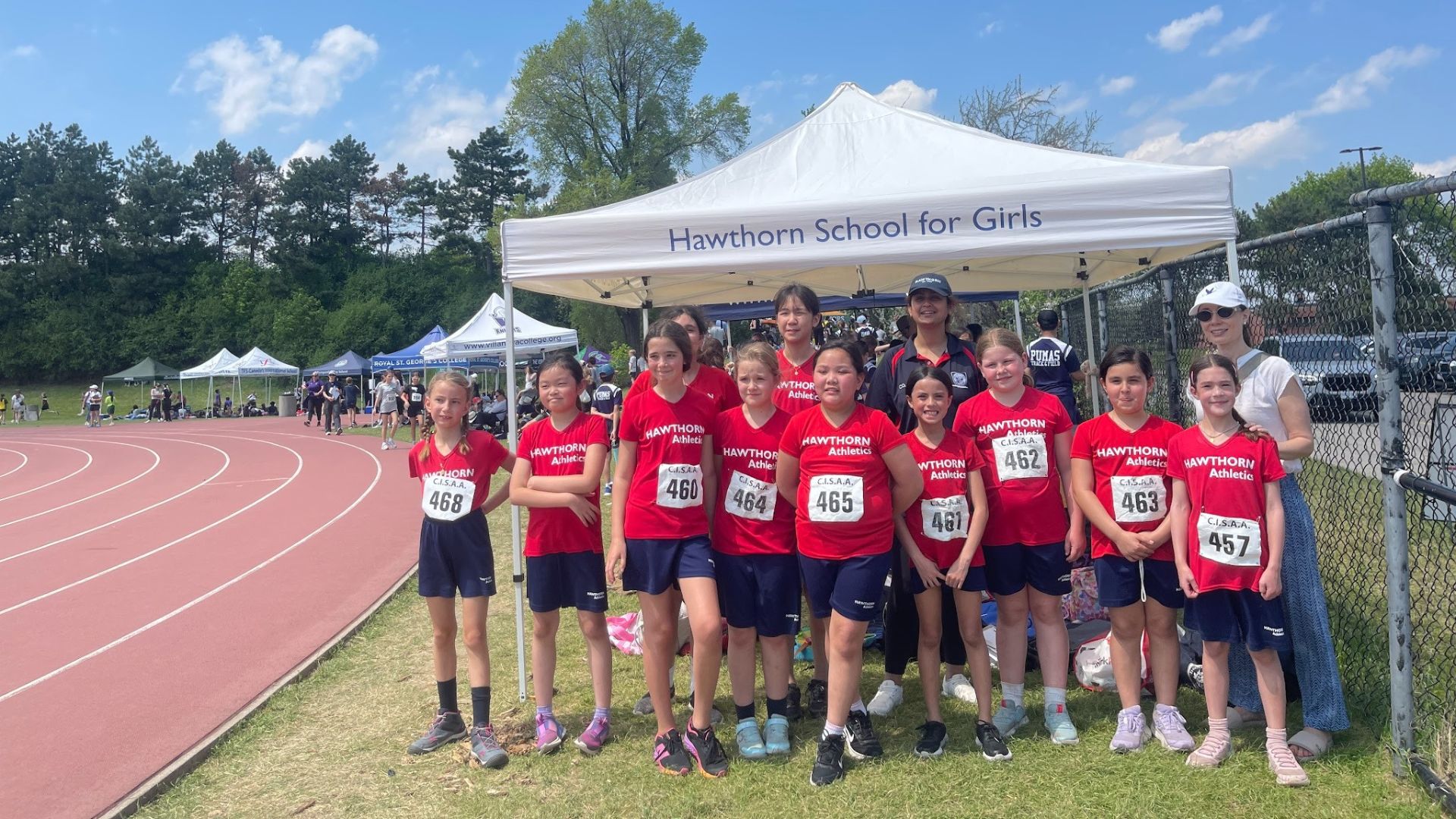 CISAA U10–U14 Track & Field Championships Results